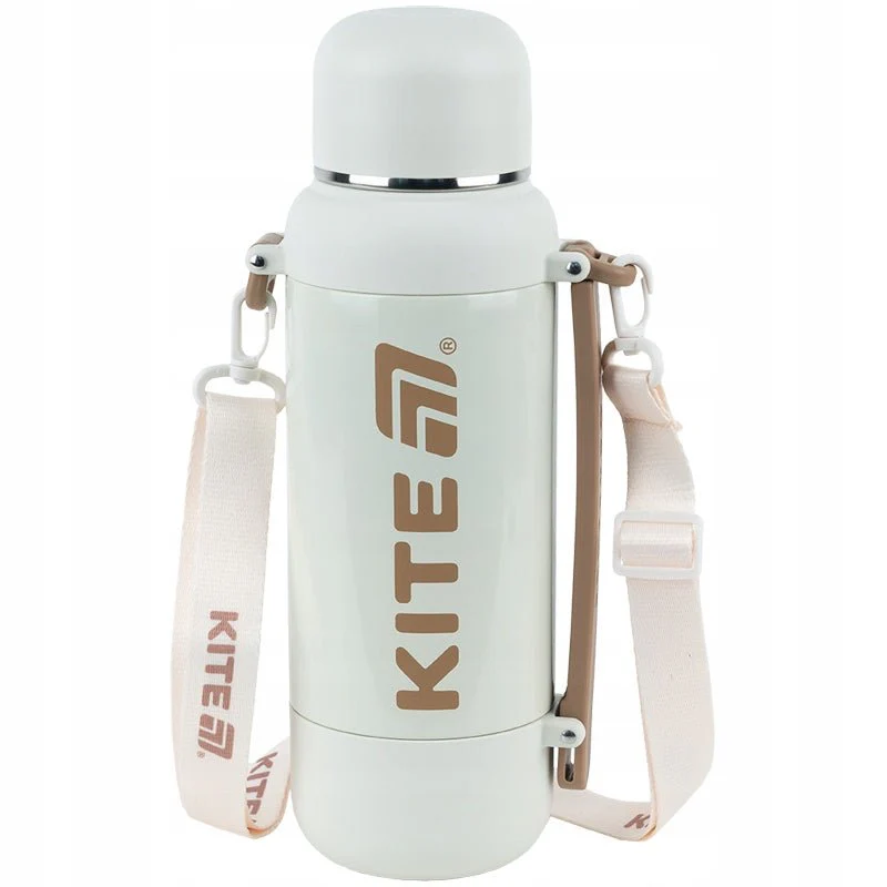 Termos podróżny 1200 ml z filtrem i paskiem na ramię Kite