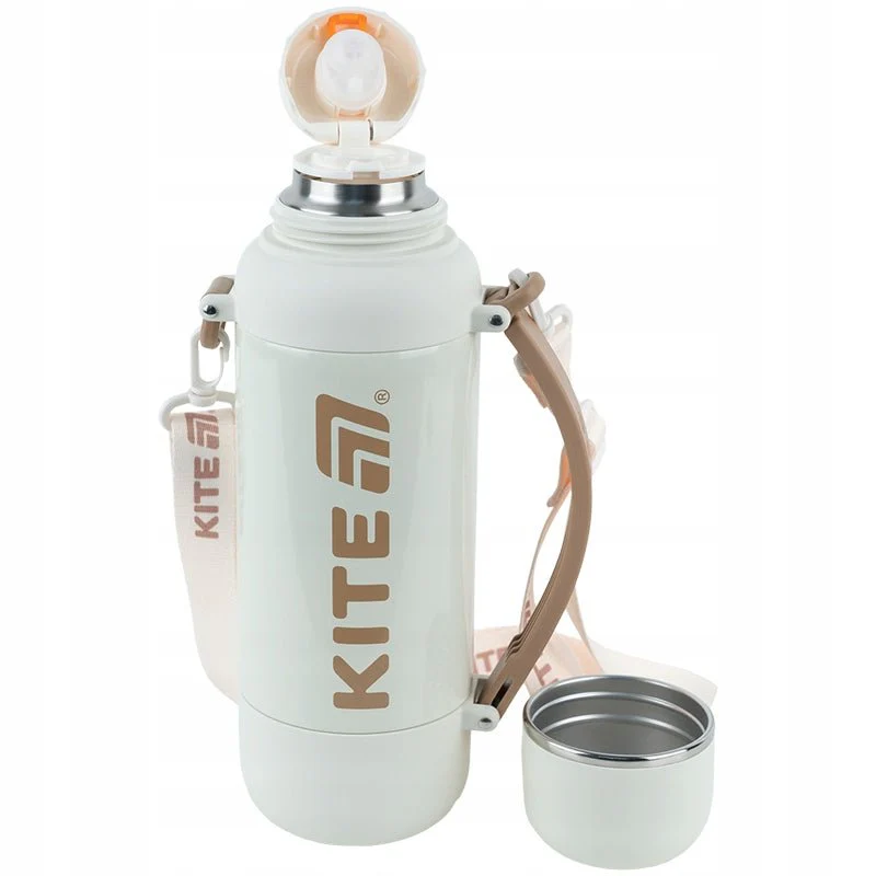 Termos podróżny 1200 ml z filtrem i paskiem na ramię Kite - Image 5