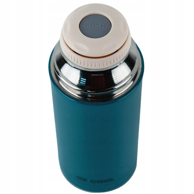 Termos z kubkiem metalowy 350 ml zielony - Image 4