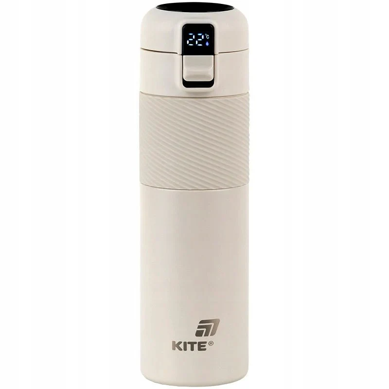 Termos z wyświetlaczem temperatury Kite 450 ml dla dzieci