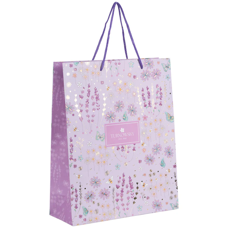 Torba prezentowa Morning Dew Turnowsky 26x32x12 cm papierowa kwiaty