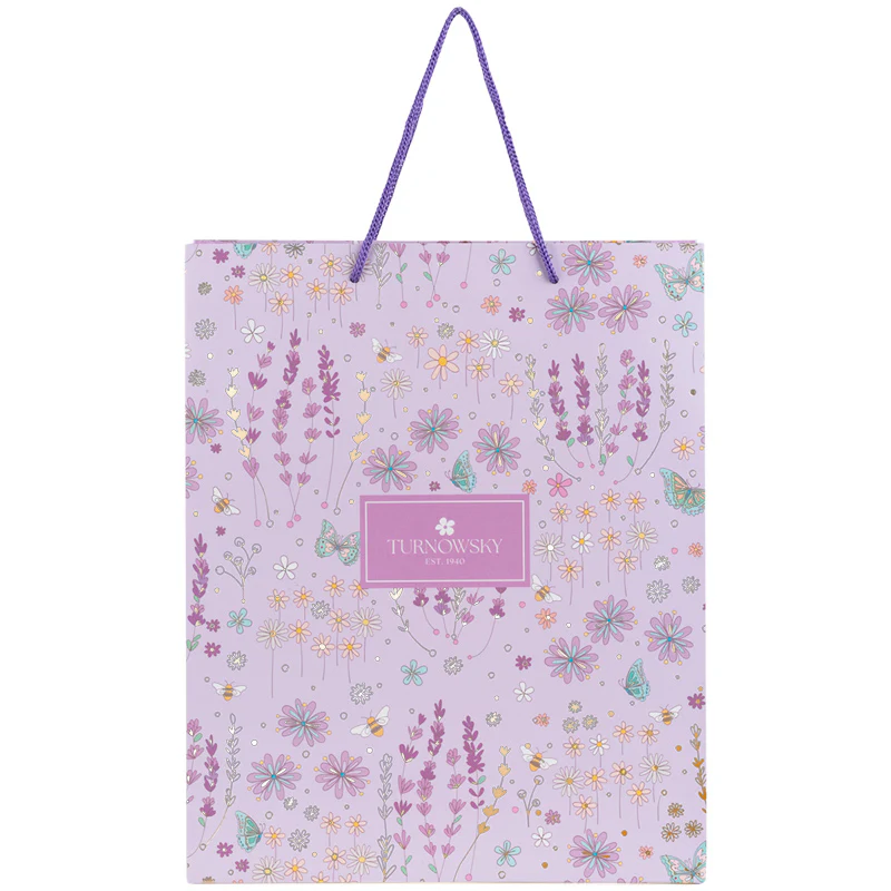 Torba prezentowa Morning Dew Turnowsky 26x32x12 cm papierowa kwiaty - Image 2