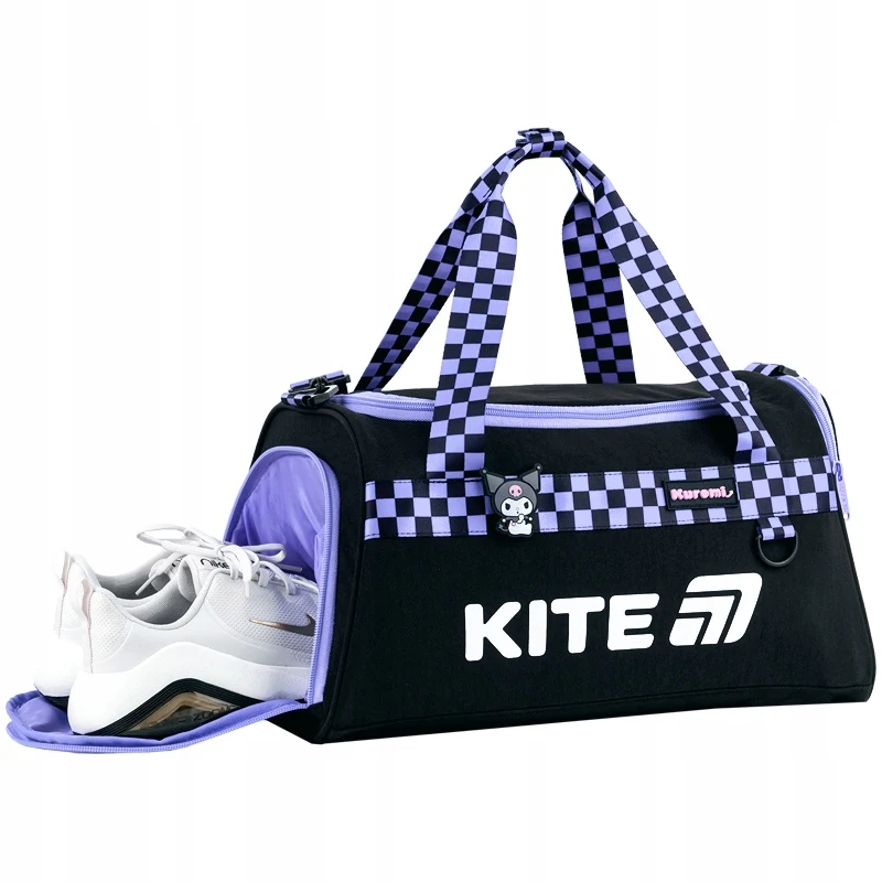 Torba sportowa szkolna dla dziewczynek na trening basen WF Kuromi Kite - Image 6