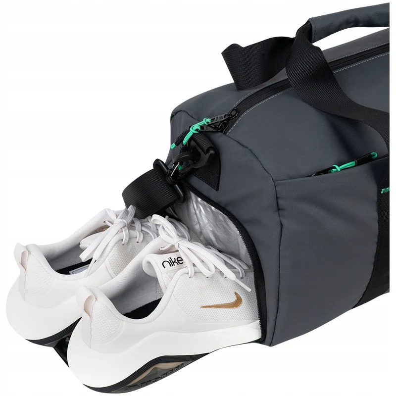 Torba sportowa szara młodzieżowa treningowa podróżna z kieszenią na buty Kite - Image 8
