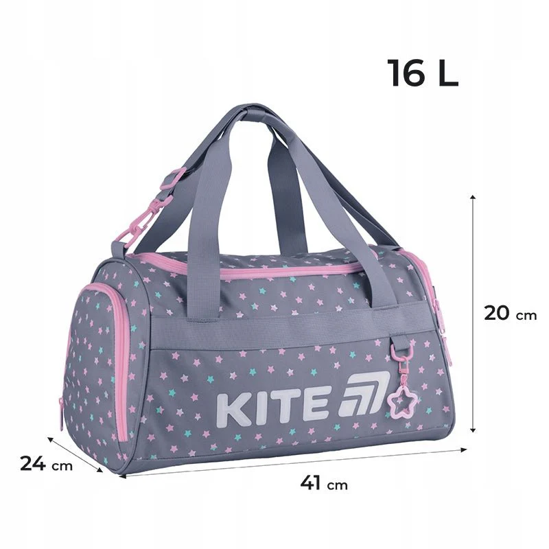 Torba sportowa szkolna dla dziewczynki Kite Kawaii Stars - Image 10