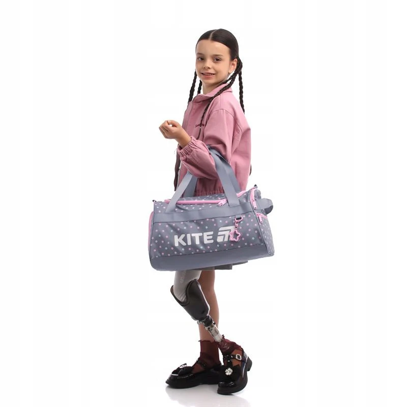 Torba sportowa szkolna dla dziewczynki Kite Kawaii Stars - Image 3