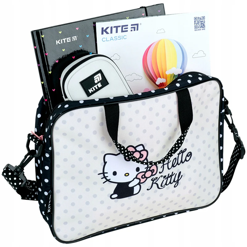Torba szkolna teczka na plastykę A4+ Hello Kitty Kite dla dziewczynki - Image 7