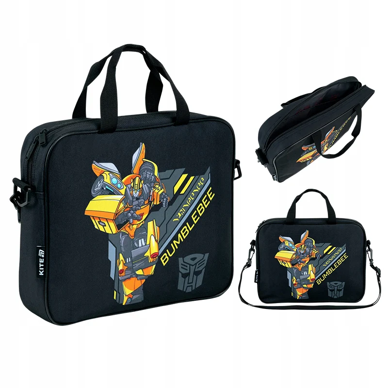 Torba szkolna teczka na plastykę A4+ Transformers Kite dla chłopca - Image 4