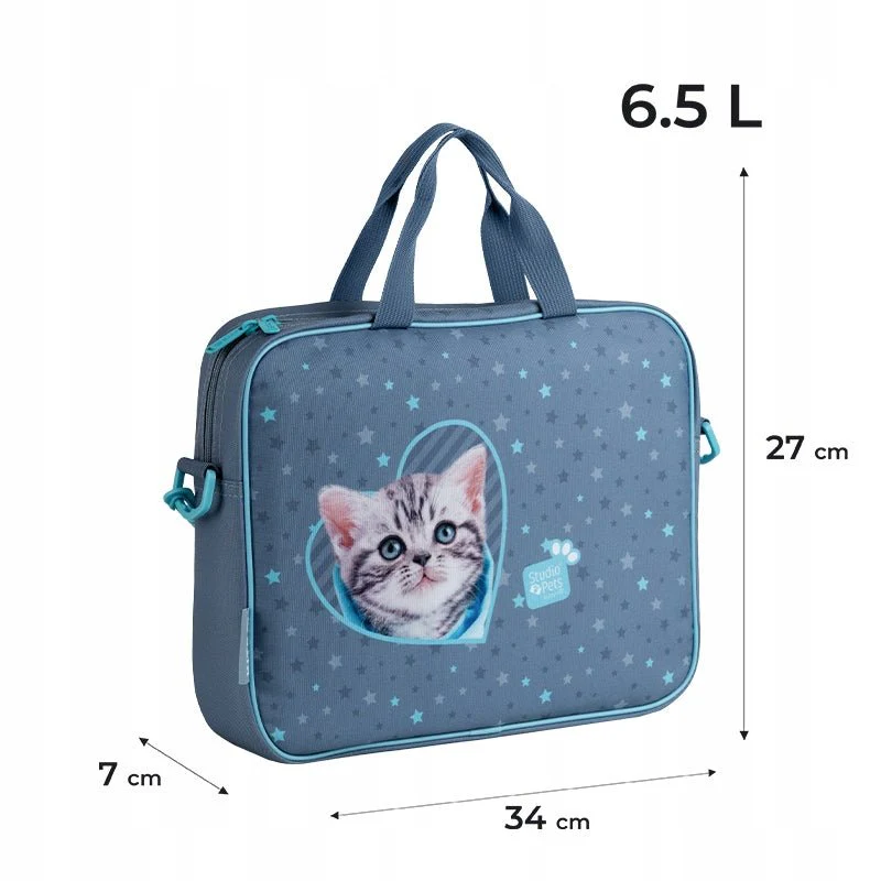 Torba na dokumenty materialowa A4 Studio Pets Kite - Image 4