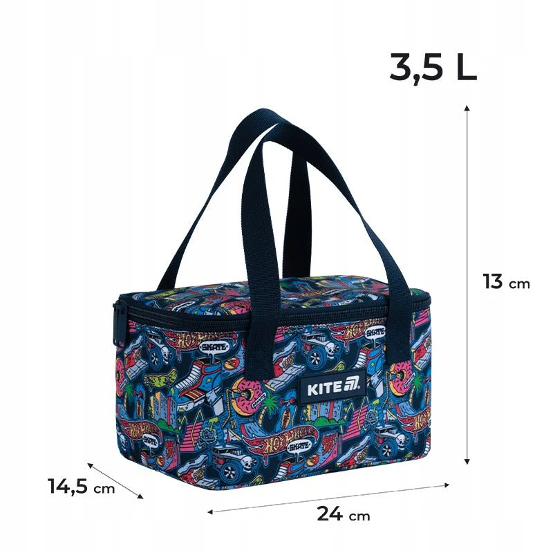 Torba termiczna na lunch Hot Wheels Skate Kite - Image 4