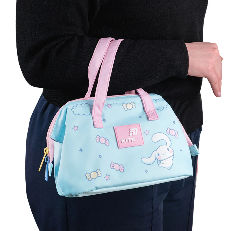 Torba termiczna Kite Cinnamoroll niebieska z rączkami na lunchbox dla dziewczynki - Image 2