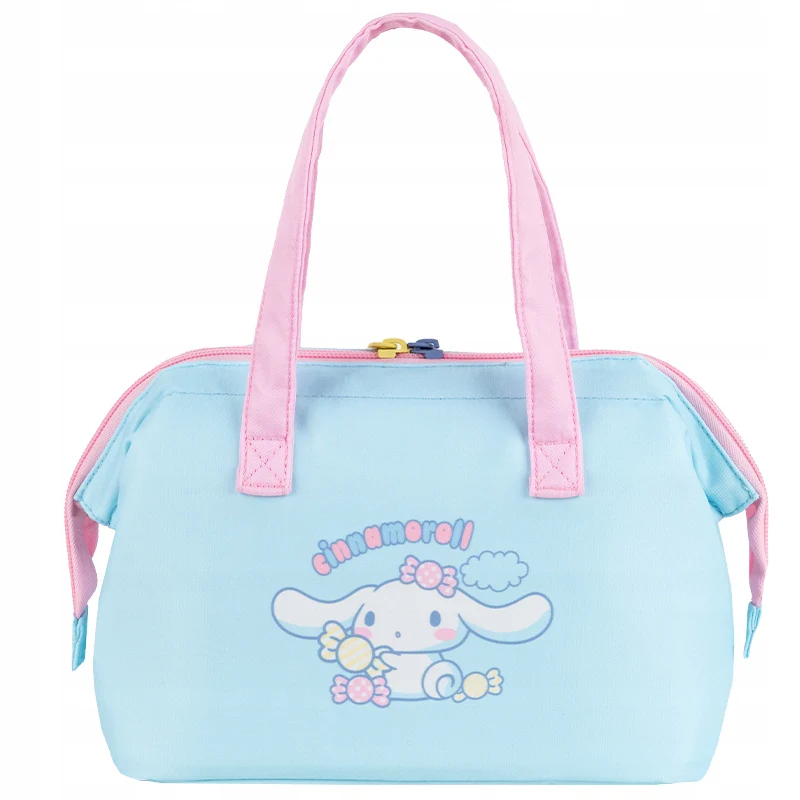 Torba termiczna Kite Cinnamoroll niebieska z rączkami na lunchbox dla dziewczynki - Image 7