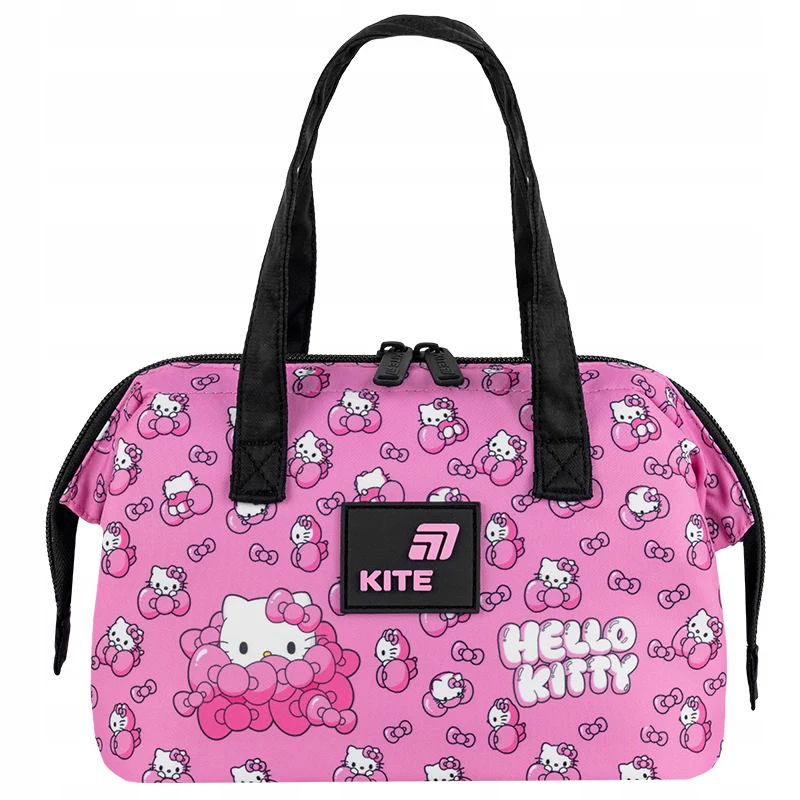 Torba termiczna Kite Hello Kitty różowa z rączkami na lunchbox dla dziewczynki