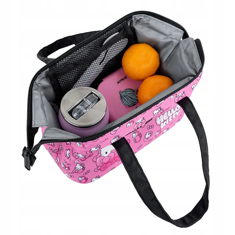 Torba termiczna Kite Hello Kitty różowa z rączkami na lunchbox dla dziewczynki - Image 5