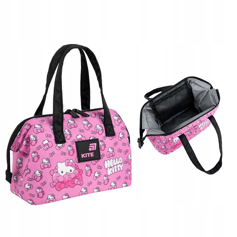 Torba termiczna Kite Hello Kitty różowa z rączkami na lunchbox dla dziewczynki - Image 7