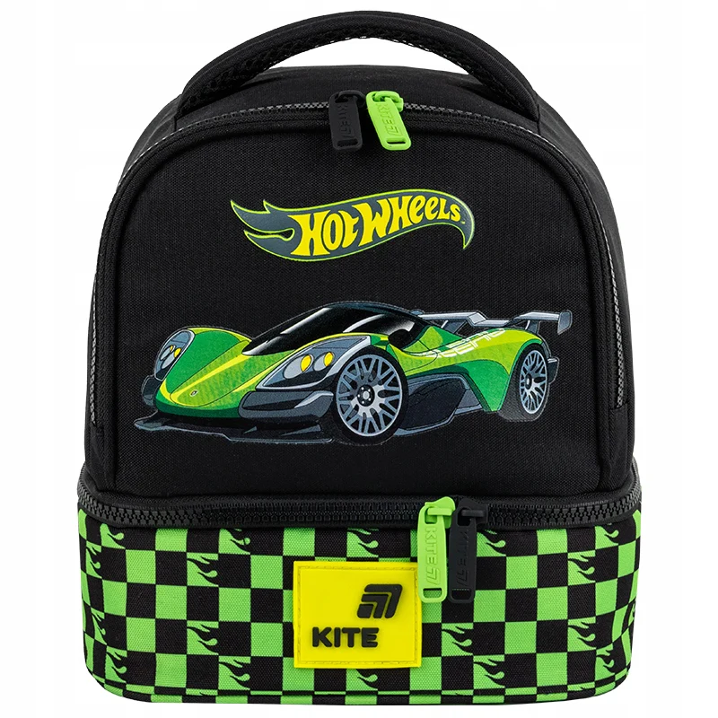 Torba termiczna Kite Hot Wheels dwukomorowa na lunchbox dla chłopca