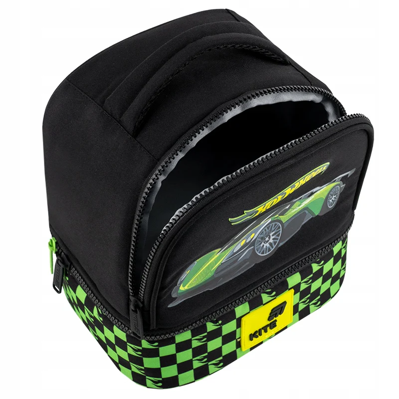 Torba termiczna Kite Hot Wheels dwukomorowa na lunchbox dla chłopca - Image 7