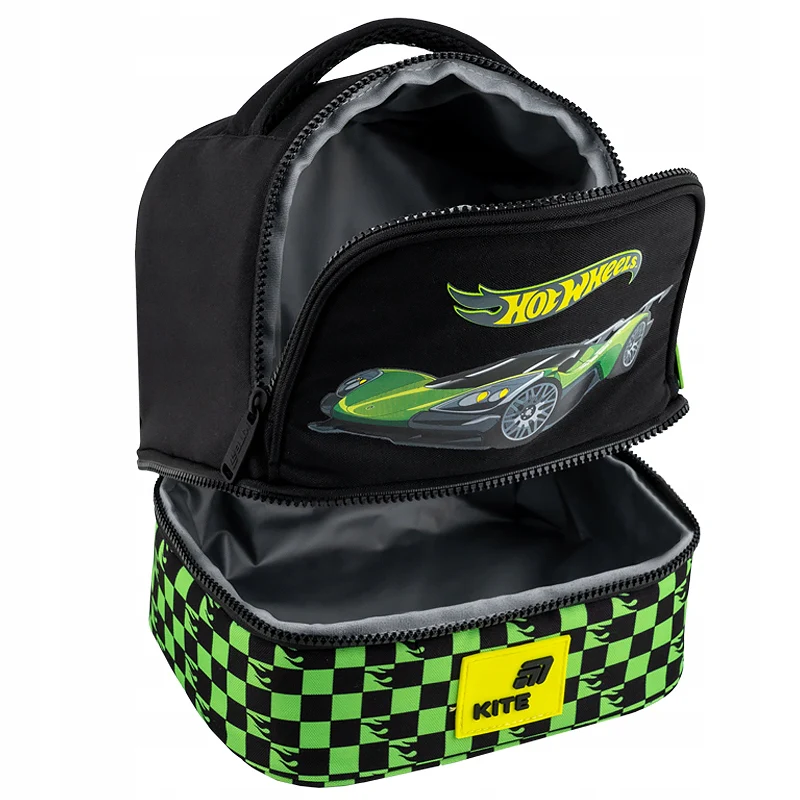Torba termiczna Kite Hot Wheels dwukomorowa na lunchbox dla chłopca - Image 8