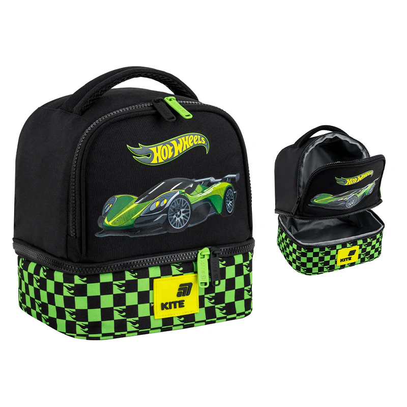 Torba termiczna Kite Hot Wheels dwukomorowa na lunchbox dla chłopca - Image 9