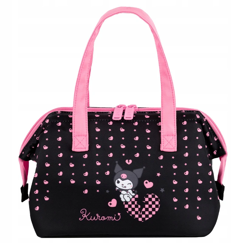 Torba termiczna Kite Kuromi czarna z rączkami na lunchbox dla dziewczynki - Image 6