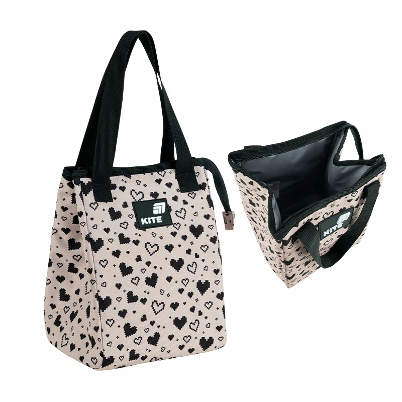 Torba termiczna na lunch Kite brązowa lunchbag do szkoły i pracy - Image 3
