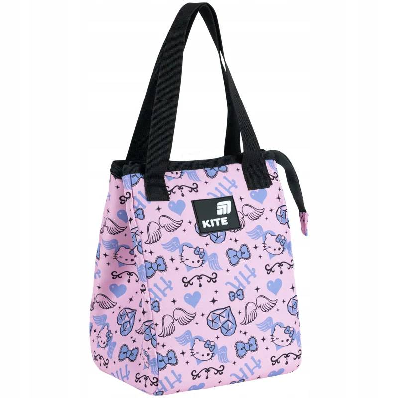 Torba termiczna na lunch Hello Kitty Kite różowa dla dziewczynek lunchbag