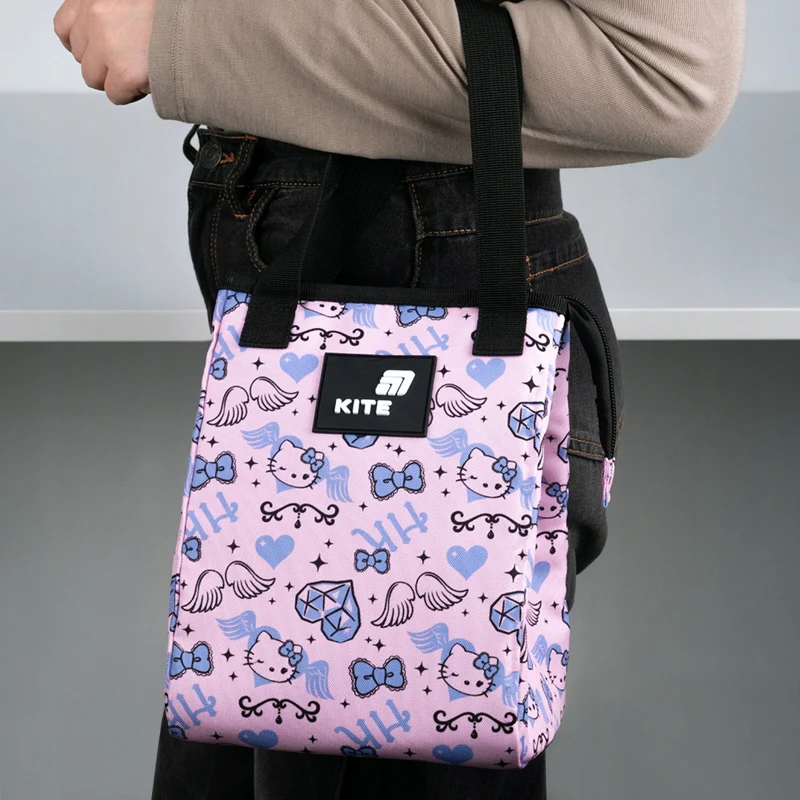 Torba termiczna na lunch Hello Kitty Kite różowa dla dziewczynek lunchbag - Image 2