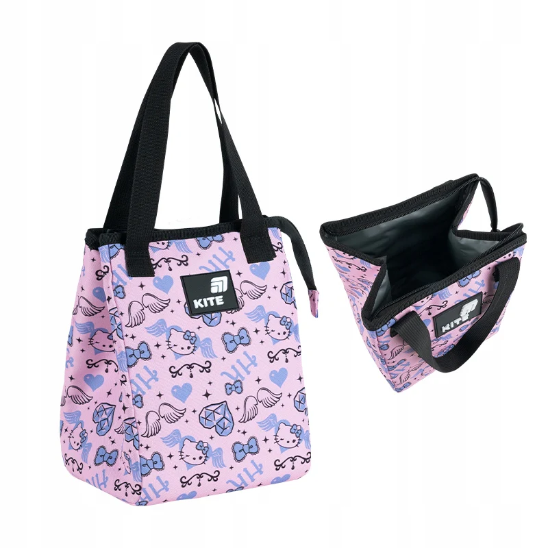 Torba termiczna na lunch Hello Kitty Kite różowa dla dziewczynek lunchbag - Image 3