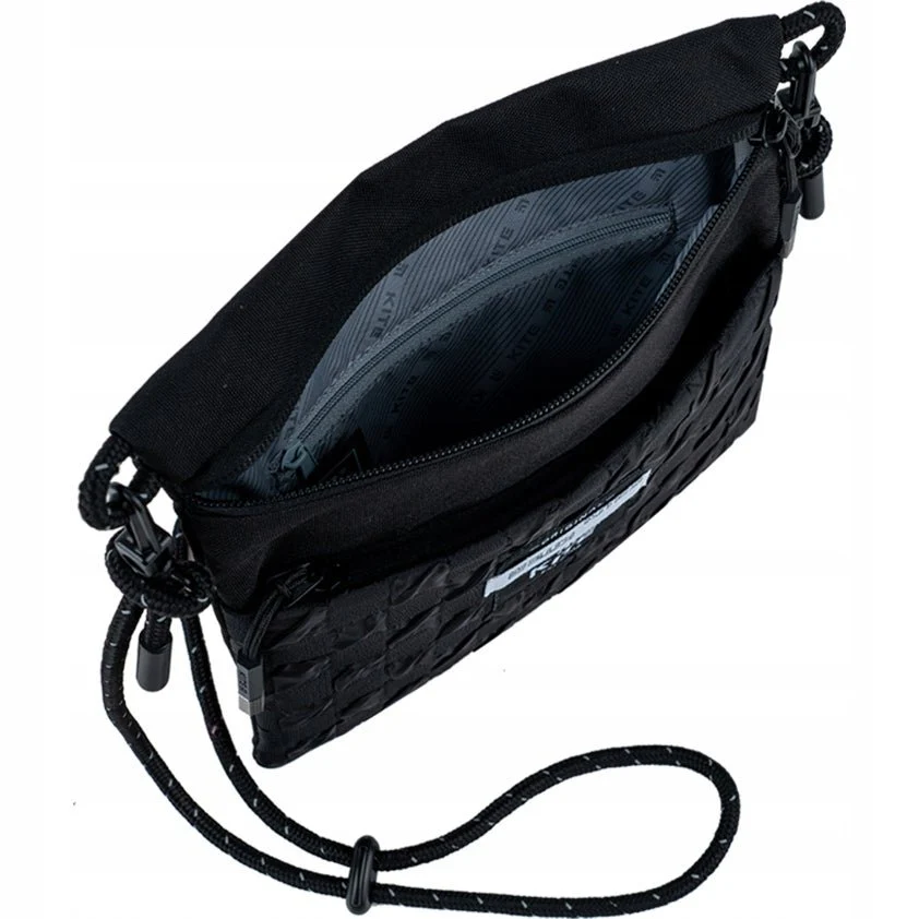 Torebka crossbody młodzieżowa czarna - Image 6