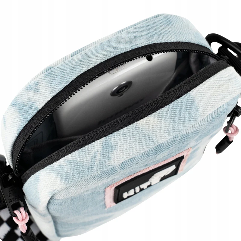 Torebka crossbody niebieska jeansowa dla dziewczynek nerka saszetka Kite - Image 8
