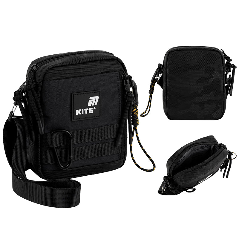 Torebka crossbody czarna młodzieżowa Kite - Image 8