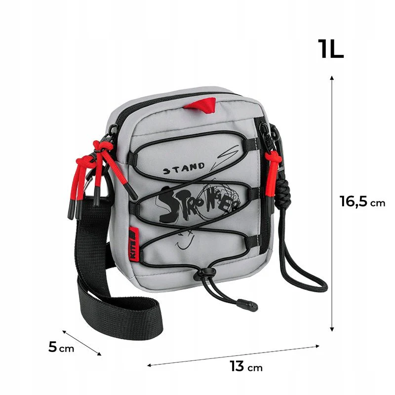 Torebka crossbody szara dla chłopca Kite - Image 3