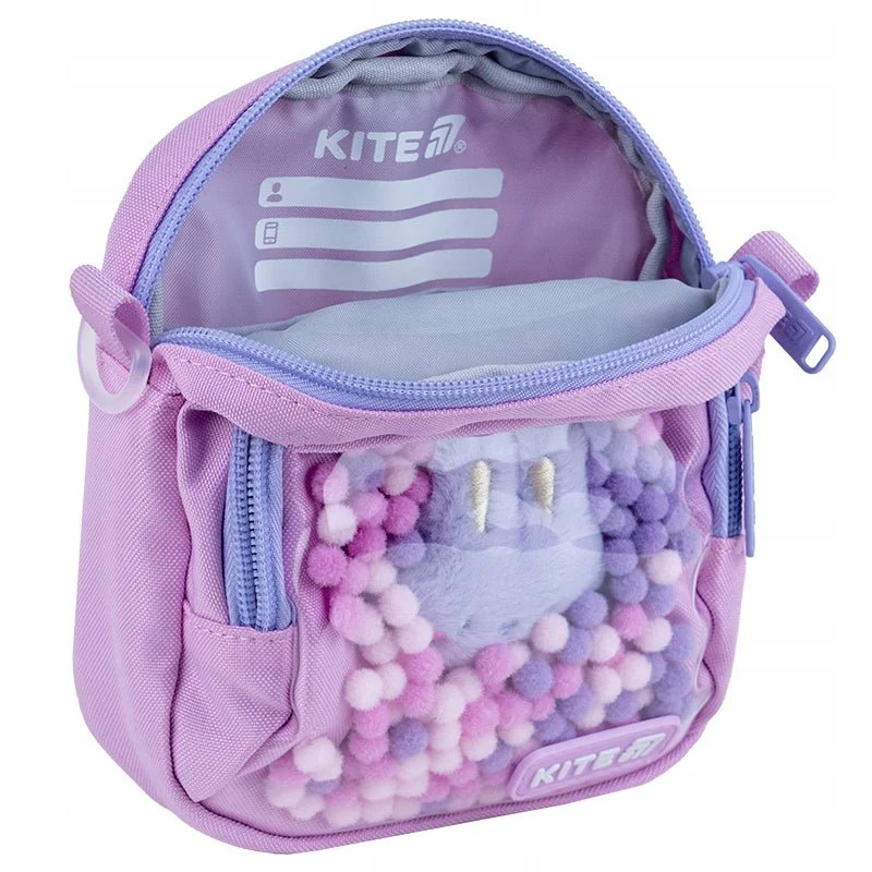 Torebka plecak dla dziewczynek z kulkami Kite Kids Cuty - Image 6