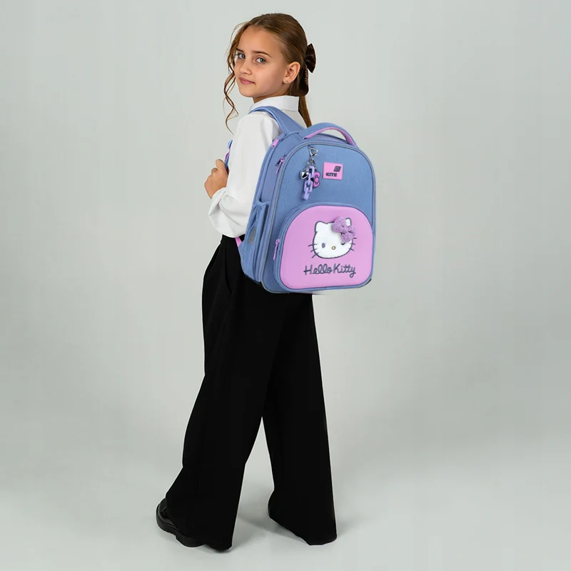 Tornister ortopedyczny szkolny dla dziewczynki 6–12 lat Kite Hello Kitty - Image 2