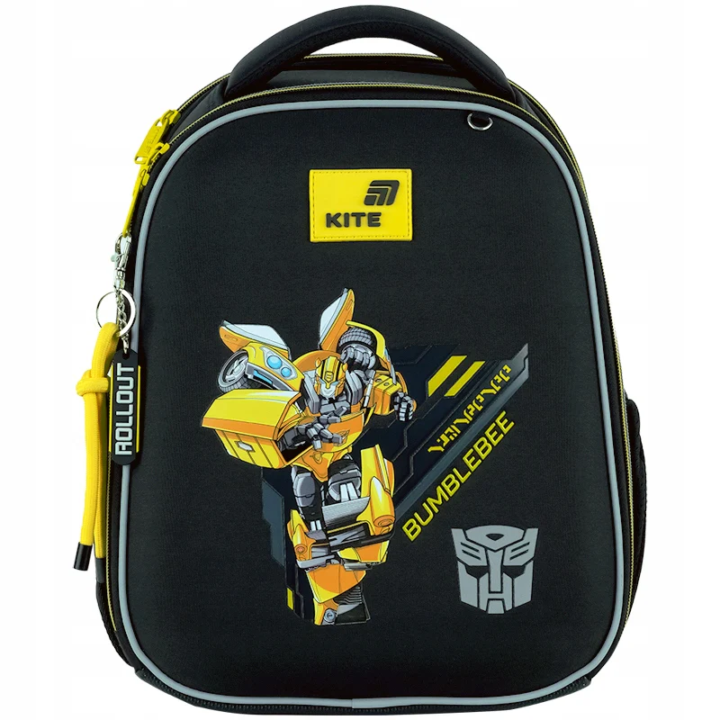 Tornister szkolny ortopedyczny dla chłopców 6 lat Transformers Kite