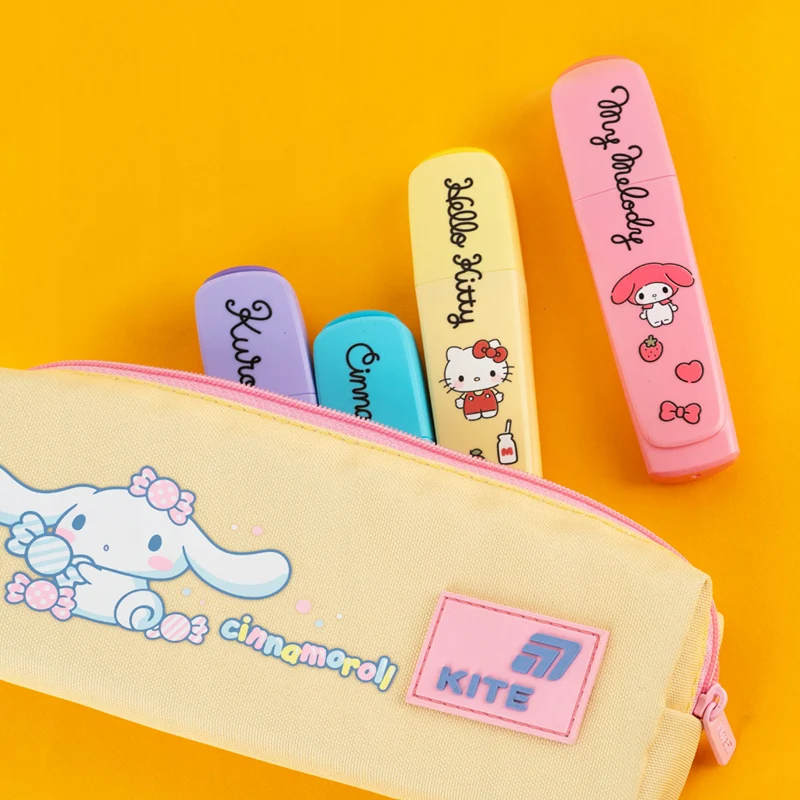 Markery pisaki pastelowe kolory zakreślacze dla dziewczyn Hello Kitty Kite - Image 3