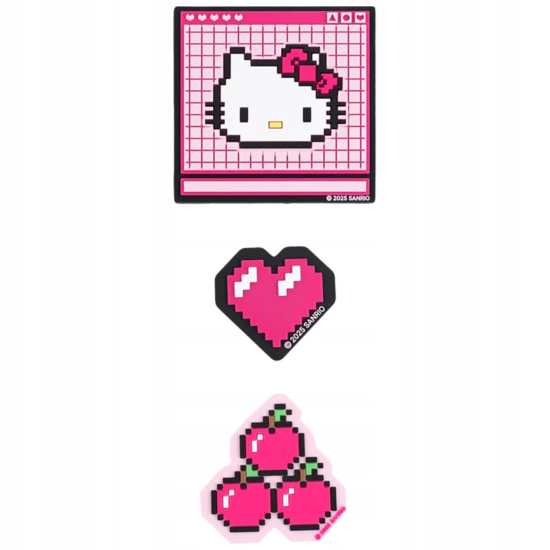 Zestaw naszywek Hello Kitty Patch na rzep Kite 3 sztuki