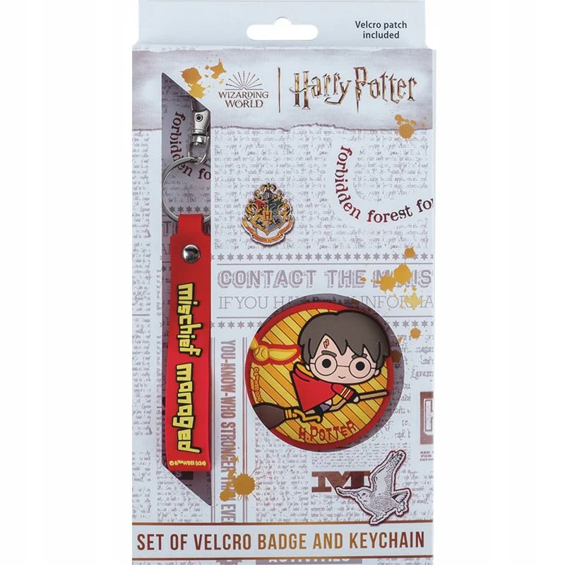 Zestaw naszywka na rzep brelok do kluczy Harry Potter - Image 8