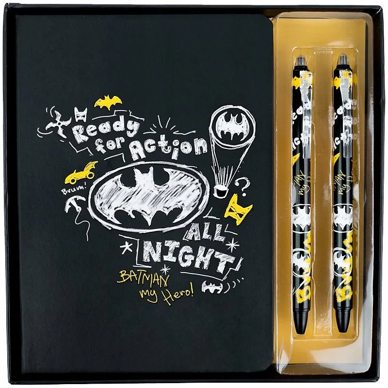 Zestaw notes pamiętnik z 2szt długopisami upominkowy DC Batman - Image 8