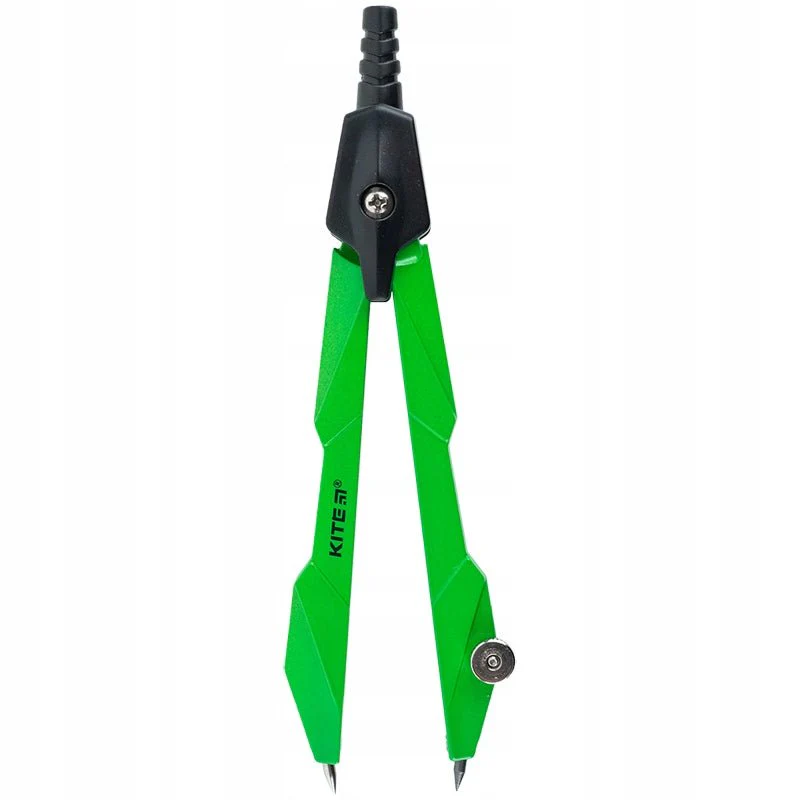 Cyrkiel szkolny 120 mm zielony Kite Techno - Image 2